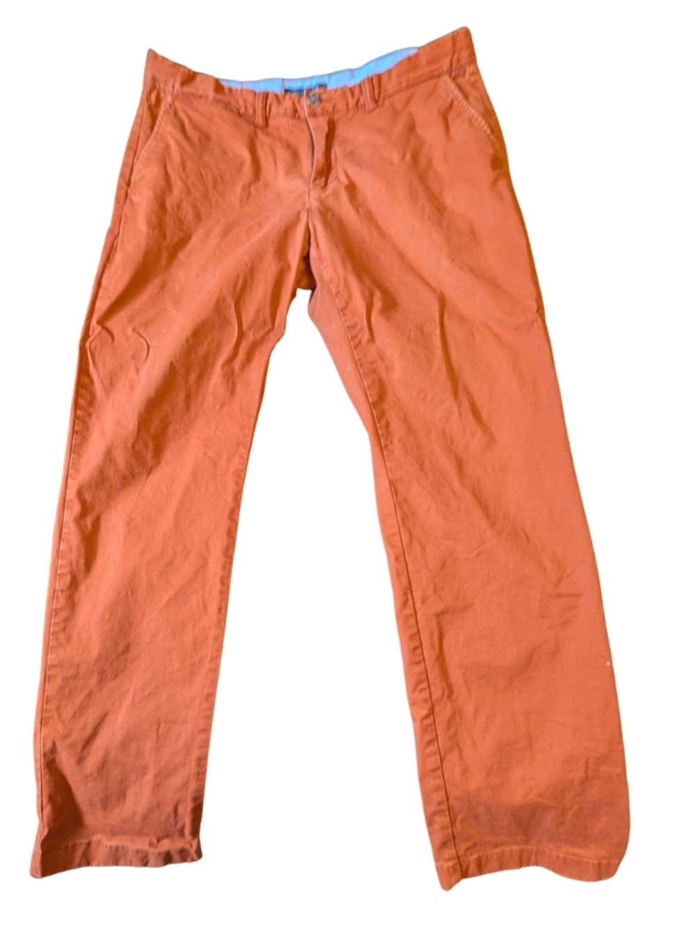 Tommy Hilfiger Orange Men's Chinos VGUC